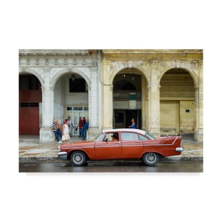 Philippe Hugonnard 'Havana Street Scene 1' Canvas Art,30x47